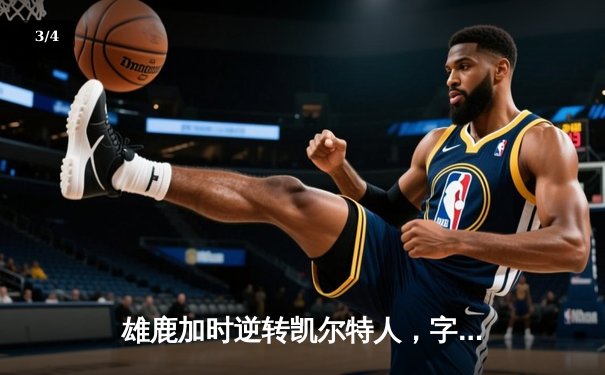 雄鹿加时逆转凯尔特人，字母哥44分创赛季新高 - 3